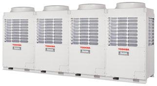 Thanks to the use of these dual- systems, the system operation load is distributed more evenly, with a special controller regulating the operating sequence of outdoor units and individual s.