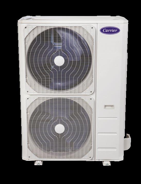 The benefits of Carrier s Inverter Ducted Air Conditioners include energy efficiency, powerful operation, rapid heat and cool functions and precise temperature control.