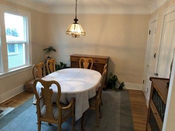 1. Dining Room Dining Room Walls and ceilings appear in good condition overall.