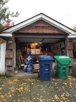 1. Condition Garage Wood frame walls appeared in good