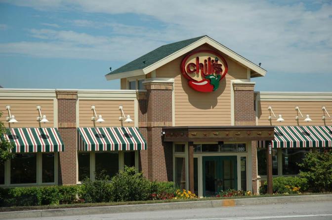 Chili s Franchise Randall Road Entry treatment Roof