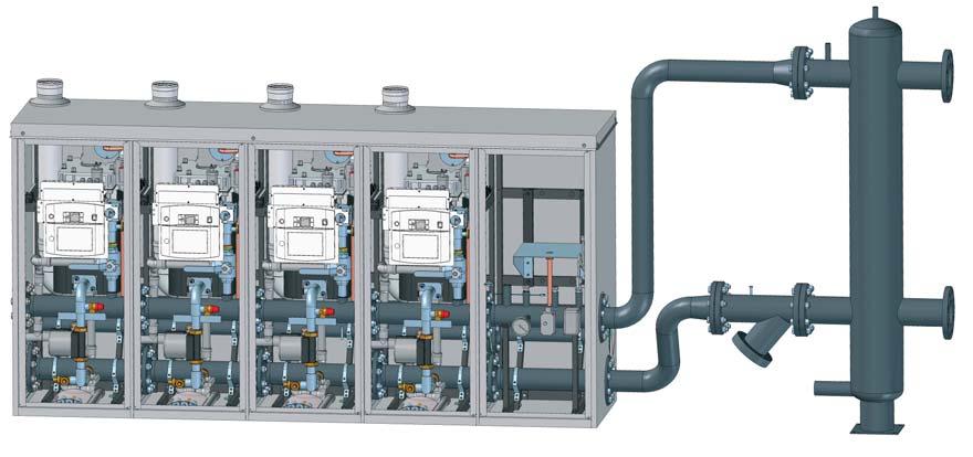 Cascade mounting 90 kw modules - up to 360 kw 3 9 5 1 4 10 11 6 2 2 2 8 7 composizione con attacco destro BATTERY COMPOSITION +