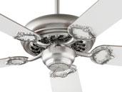 shown on 17525-70 ceiling fan HEIGHT CHART FAN HEIGHT Using 3.5" Downrod Distance of 13.