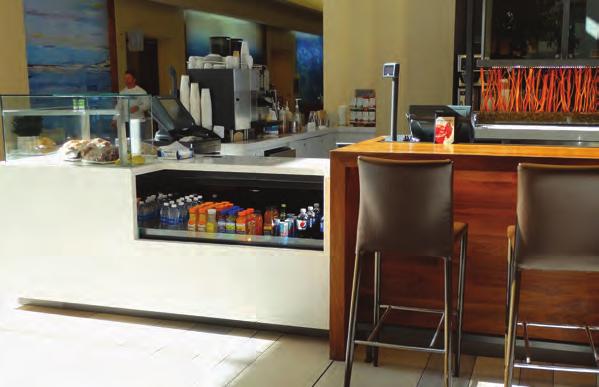 UNDER COUNTER Easily create a built-in look without the custom price tag & use every inch of counter selling space.