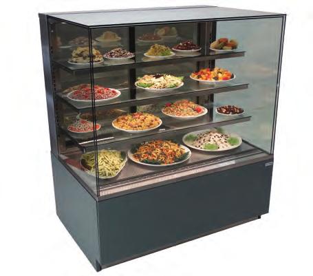 standard, front access option available Also available in Ambient models (DSSV) Select from single deck, 1, 2 & 3 shelf models Available in 3, 4, 5 & 6 lengths Reveal Freestanding