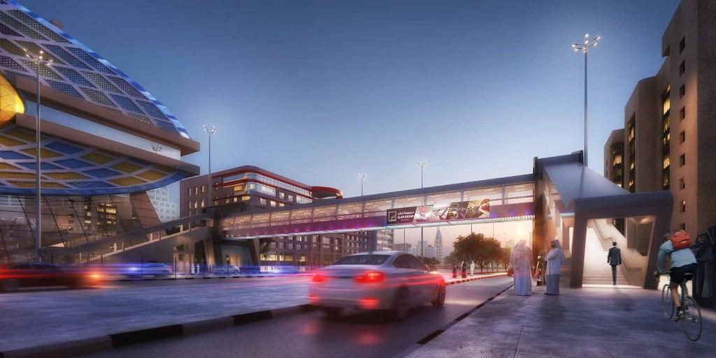 PEDESTRIAN BRIDGES IN QATAR The Qatari government has launched an ambitious plan to build pedestrian bridges that will enhance the safety and comfort of pedestrians across the country, and will the