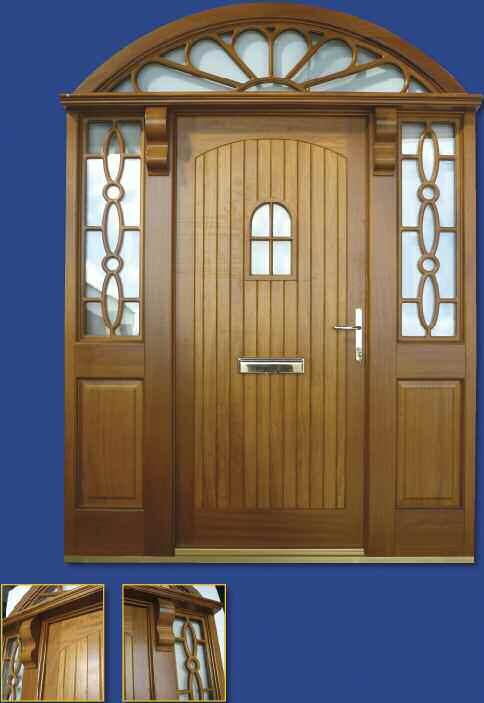 56mm solid door sash Natural finish Ovolo solid