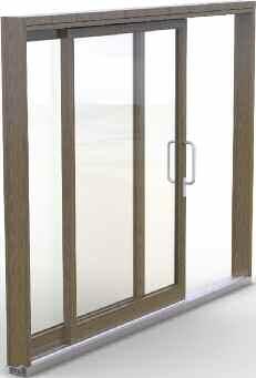 Lift & slide doors are the ideal solution for rooms