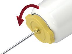 CCW : HOT! Handle empty cartridges by the plastic locknut only. Other portions could be hot and could result in a serious burn. 1.