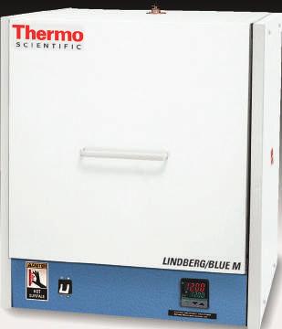 Box furnaces Thermo Scientific Lindberg/Blue M LGO box furnaces Latest technical advances in heating elements, insulation and temperature control, all integrated into a selfcontained cabinet Feature
