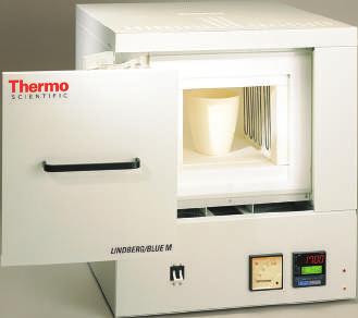 Box furnaces Thermo Scientific Lindberg/Blue M 1700 C box furnaces, large chamber, integral control Designed for efficient, high-temperature use with minimal maintenance Fast heatup to high