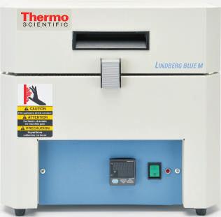Tube furnaces Thermo Scientific Lindberg/Blue M mini-mite tube furnaces Compact, single tube furnace insulated with Moldatherm for quick heatup and cooldown Microprocessor-based self-tuning PID