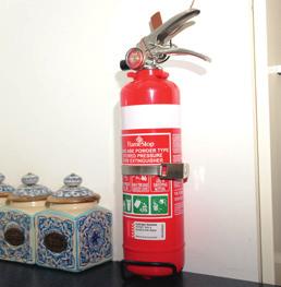 An emergency is not the time to read instructions. If you do not know how to use a fire extinguisher or fire blanket: 1.