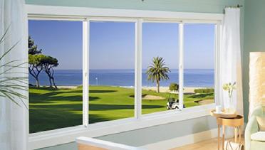 3000 Series IMPACT OR NON-IMPACT FIXED WINDOW Our fixed-frame aluminum windows are available in large sizes to produce a non-moving wall of glass.