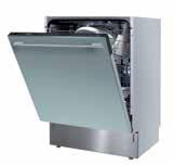 (S/Steel) AvAiLAbLe september 2012 Freestanding Dishwasher 14 standard place settings 5 wash programmes: Prewash, Eco, Quick, Intensive and
