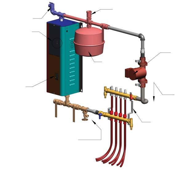 MINI-BOILER* MECHANICAL *This plumbing arrangement