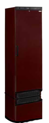 CPP1380M 6 adjustable wooden shelves (Steel front as option) Reversible Solid door Brown exterior Easily replaceable door gasket Temperature display Available in colour bordeaux CPP1380BX CPP1380BX 6
