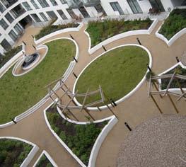 Well designed extensive and intensive roof landscapes are