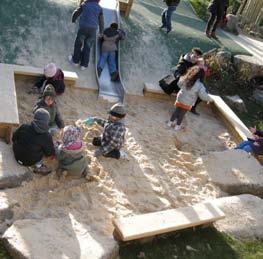 Play spaces should be integrated within the public