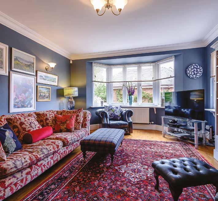 We would have to flip a coin between our moody, baronial style Scottish room with tartan footstool and stag antlers, or the lighter south facing Asian room, with artefacts from Japan and Chinese