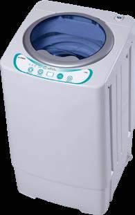 15 wash programs including 3 quick wash modes (14, 30 and 59 min) 400-1000 RPM spin speed (adjustable) Special AQUAPLUS delicate skin wash mode Auto water level control Delayed start option