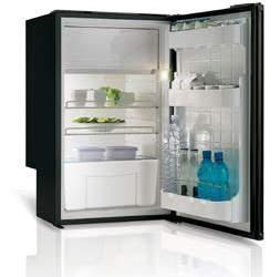 Built in fridge/freezers suitable for RV and marine use, complete with an air front operated lock.