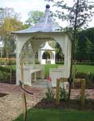 Tuck this gazebo away or display it elevated as a focal point, either way