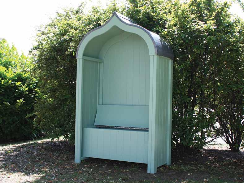 BURWELL ARBOUR Burwell Arbour, Colour Ballater BURWELL ARBOUR (Max) 2050mm (6ft 7 ) x 1240mm (4ft 1 ) x 650mm (2ft 1 ) Please use these measurements to check that the Arbour will fit through any