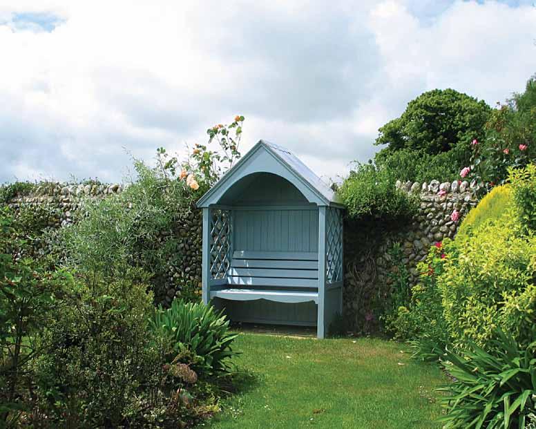 CASTON ARBOUR Caston Arbour, Colour Cameo B eautifully proportioned and constructed mainly from hardwood, incorporating traditional mortice and tennoned joints, the Caston Arbour is designed not just