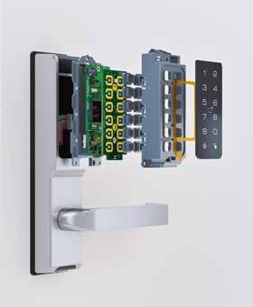 Aperio is well known to provide a cost effective migration to an online electronic access control door.