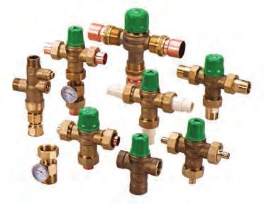 Potable Valves Lead Free Mixing Valves Control hot water temperatures to your domestic system with mixing valves available for point of use (ASSE 1070) and point of distribution (ASSE1017)