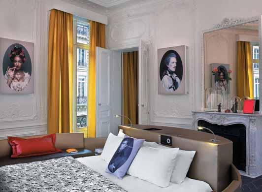 Paris s status as the fashion capital of the world is emphasised in each room. 74 CW Interiors June 2012 When in Rome, do as the Romans do.