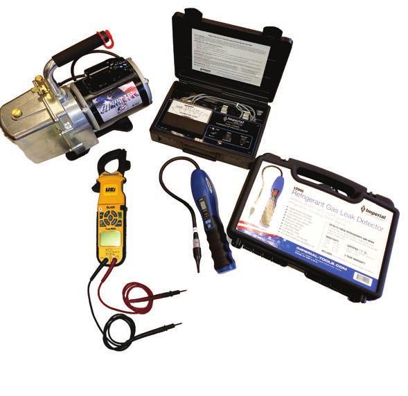 EQUIPMENT KITS EP-525 RESIDENTIAL A/C AND HEAT PUMP EQUIPMENT PACKAGE This is a great selection of tools and analytic equipment for the HVAC Tech.