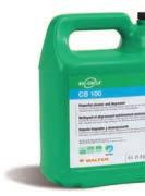 CB 100 is an extremely economical solution when used for cleaning large industrial parts.