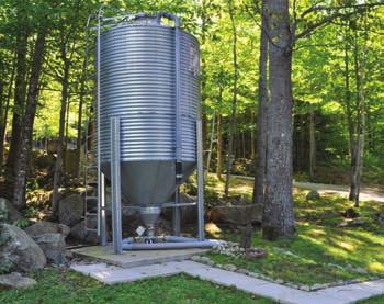 full line of outdoor silo options.