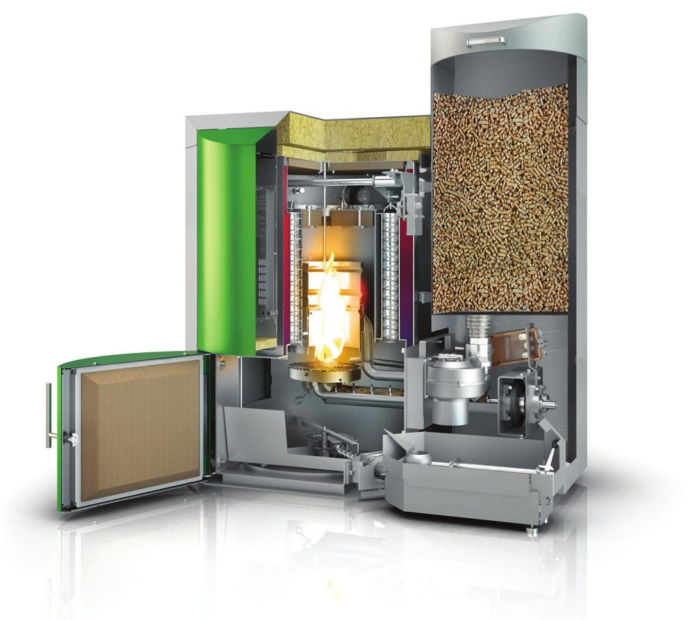 convertible Hand-Fed Wood Pellet Boiler The MESys Convertible boiler is the ideal solution for areas where bulk pellet delivery is unavailable.