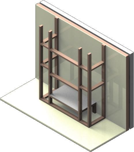 Framing dimensions The main points governing location are flueing and warm air distribution.