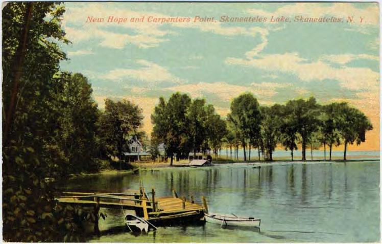 The 80 foot steamer, Glen Haven at a landing on Skaneateles Lake, date unknown (source: Historic Photos and Maps of New York State, http://freepages.genealogy.rootsweb.ancestry.
