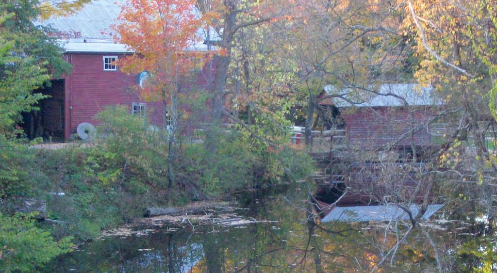 Historic Resources In the 1850s, fifteen water powered industries lined the banks of Bear Swamp Creek, in the Town of Niles. New Hope Mills is the only factory still in existence on Bear Swamp Creek.