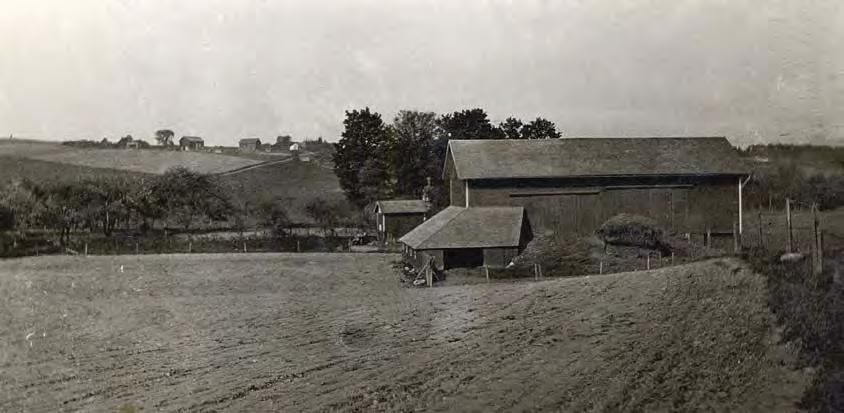 A farm in the Town of Niles, date unknown (source: Historic Photos and Maps of New York State, http://freepages.genealogy.rootsweb.ancestry.com/~springport/pictures.html).