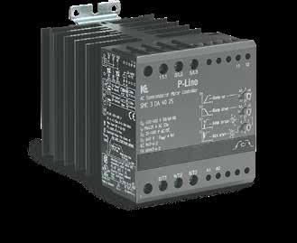 ELECTRICAL COMPONENTS FOR AUTOMATION Soft starters for full-speed applications The STL and SMC series will reduce common problems associated with motor starting and stopping, such as