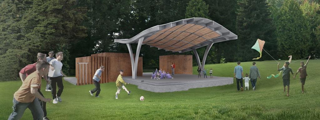 Above: Proposed Volunteer Park Amphitheater Amphitheater for All Over the past four years, Volunteer Park Trust has engaged with the community to reimagine the Volunteer Park Amphitheater.