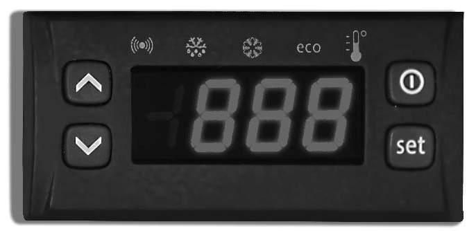EN Refrigerated Counters User and Maintenance Manual 6. CONTROL PANEL EW 961 - EW 794 controllori elettronici per unità refrigeranti ATTENTION!