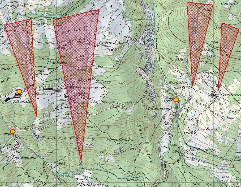 Avalanche Evacuation plan with meeting