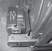 Receiver Receiver Bracket 7) Run the receiver wires under the base of the firebox to the left side of the unit.