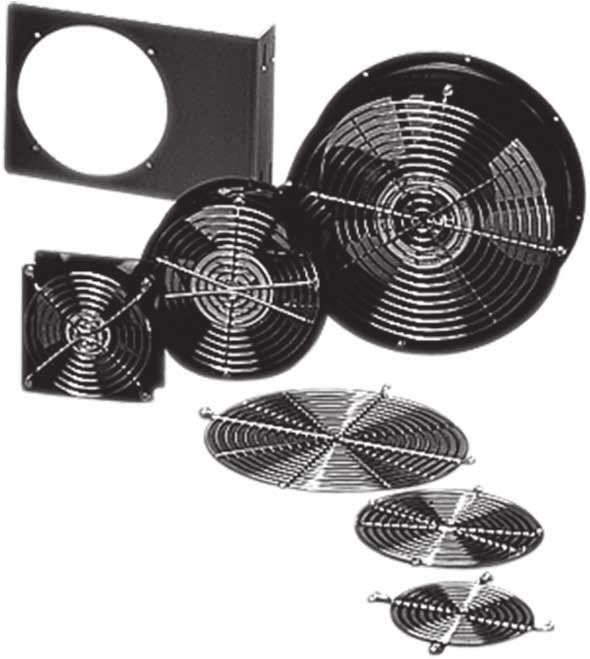 FRESH AIR ENCLOSURE AXIAL FANS AXIAL FANS COMPACT AXIAL FANS 4 INDUSTRY STANDARDS UL Component Recognized CSA certified APPLICATION Compact Cooling Fans are ideal for applications where enclosure