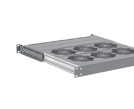 FRESH AIR ENCLOSURE FAN TRAYS FAN TRAYS RACK-MOUNTABLE ASSEMBLIES UEB17H 2EB17H EB17H 4 INDUSTRY STANDARDS UL recognized CSA Certified Motors CE APPLICATION Fan trays are a versatile solution to