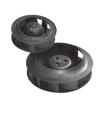 FRESH AIR ENCLOSURE MOTORIZED IMPELLERS MOTORIZED IMPELLERS AC MOTORIZED IMPELLERS FEATURES Quiet, space-saving fresh air cooling Backward curved blades with high efficiency air flow Clockwise