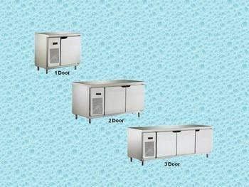 Stainless Steel Counter Refrigerator Refrigerators Model No: SK136C(Chiller) or SK136F(Freezer) Type: 1 Door Counter