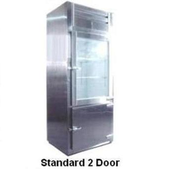 Chiller & Freezer Dimension: 1940mmW x 760mmD x 2130mmH Total Capacity: 1480 litres Accessories: 6 PVC shelves & 18 Ice Trays
